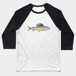 Baikal White Grayling Baseball T-Shirt